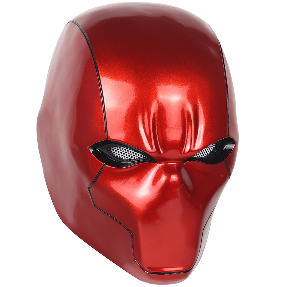 Tiangong metallic red hood finish shines under light for premium cosplay