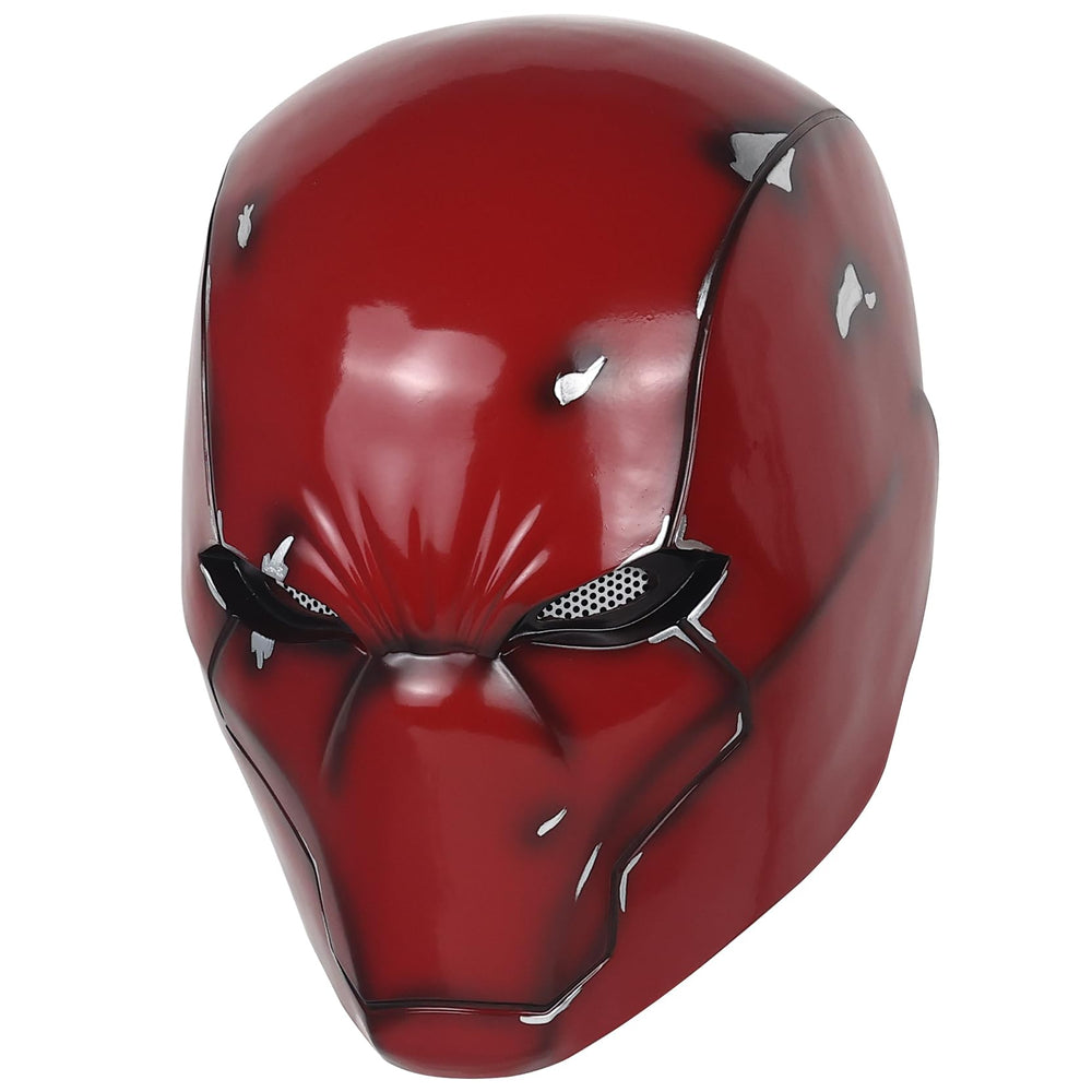 Tiangong Red Hood Helmet side view showing sturdy build and comfort