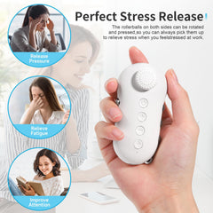 Auto shut-off after 15 minutes helps conserve battery while relaxing.