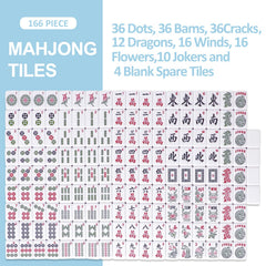 TIASUSAN 1.2-inch tiles provide comfortable play and precise handling