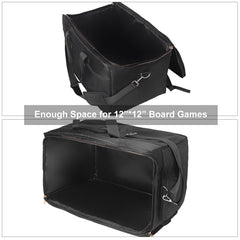 TIASUSAN Board Game Bag five pockets for organized accessories.