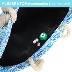TIASUSAN elegant patterned mahjong bag for stylish storage.