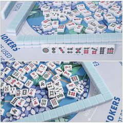 TIASUSAN blue mat includes three dice for quick setup.