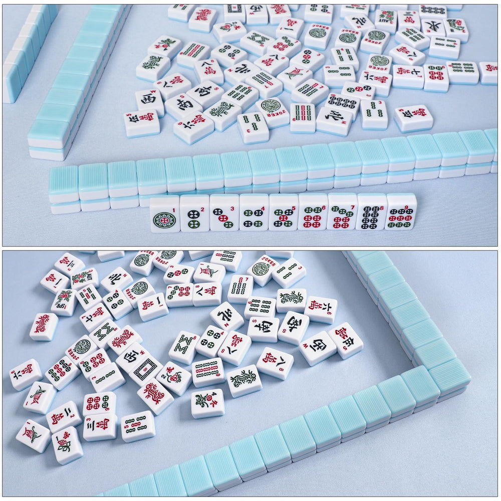 TIASUSAN Mahjong mat anti-slip backing keeping tiles secure