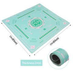 TIASUSAN mahjong mat with carry bag for portable gaming sessions