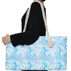 TIASUSAN mahjong set bag shows premium material and printed pattern.