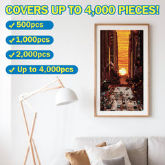 Tidybond strong adhesion prevents warping for long-lasting puzzle displays.