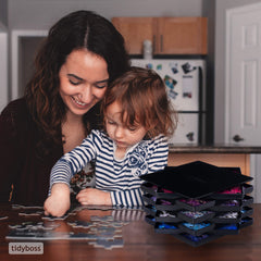 TIDYBOSS durable ABS plastic trays withstand daily use.