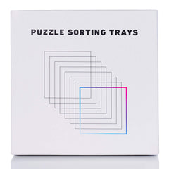 Tidyboss puzzle sorting trays by color and pattern for efficient arranging