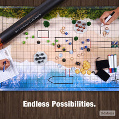 TIDYBOSS vibrant grid designs enhance visual clarity for epic sessions.