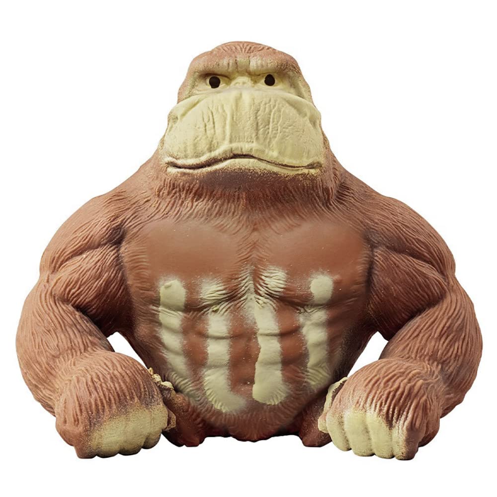 Tiefenets squishy monkey toy stretches for stress relief and focus