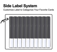 TIFFDADA side label tab with marker aids organization
