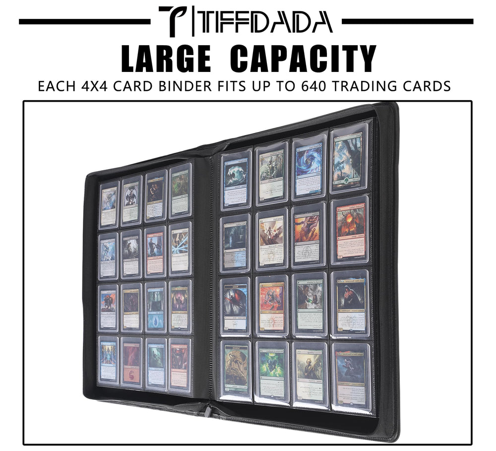 TIFFDADA interior pockets keep cards visible and protected