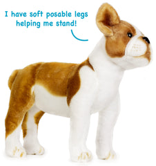 TigerHart Bobby plush, safety tested for ages 3+ and easy hand-wash care.