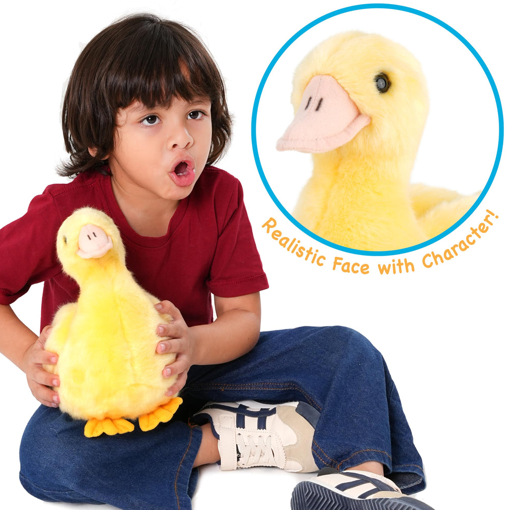 TigerHart Dani plush fabric texture detail emphasizing durable polyester material.