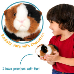 TigerHart Gigi plush in enclosure scene demonstrates durable daily play.
