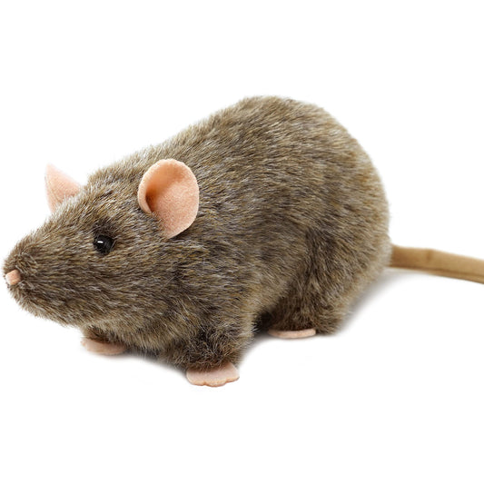 TigerHart Reuben the Rat plush with soft fabric for cozy cuddling.