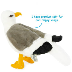 TigerHart Seamus plush in-hand scene, perfect cuddle buddy for kids 3+