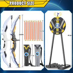 TIGTECGAME water-filled base adds stability for steady archery sessions.