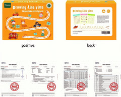 Tiiano eraser-and-buttons simplify cleanup and organization during practice.