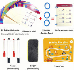 Tiiano Montessori-toddler-toy-set supports concentration and fine motor growth.