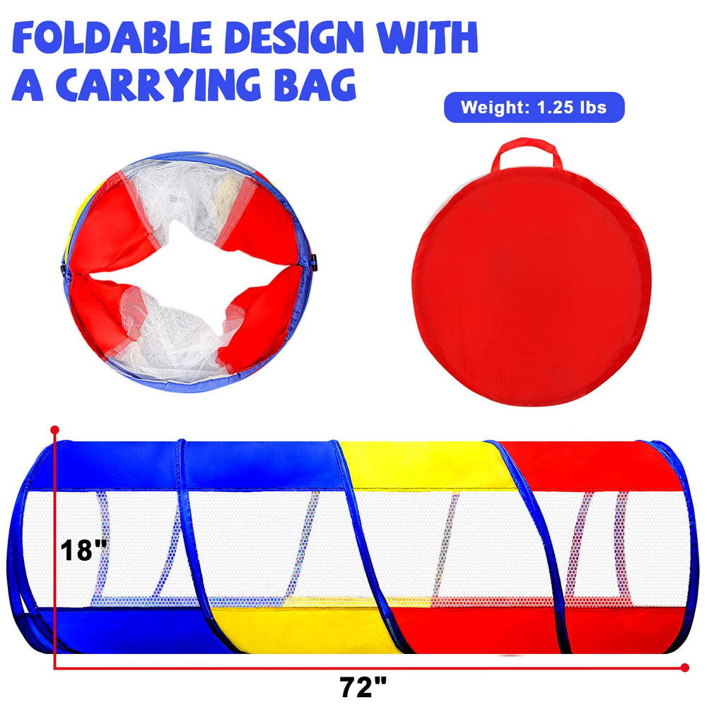TIKTENT Indoor/outdoor tunnel versatile for parties and play