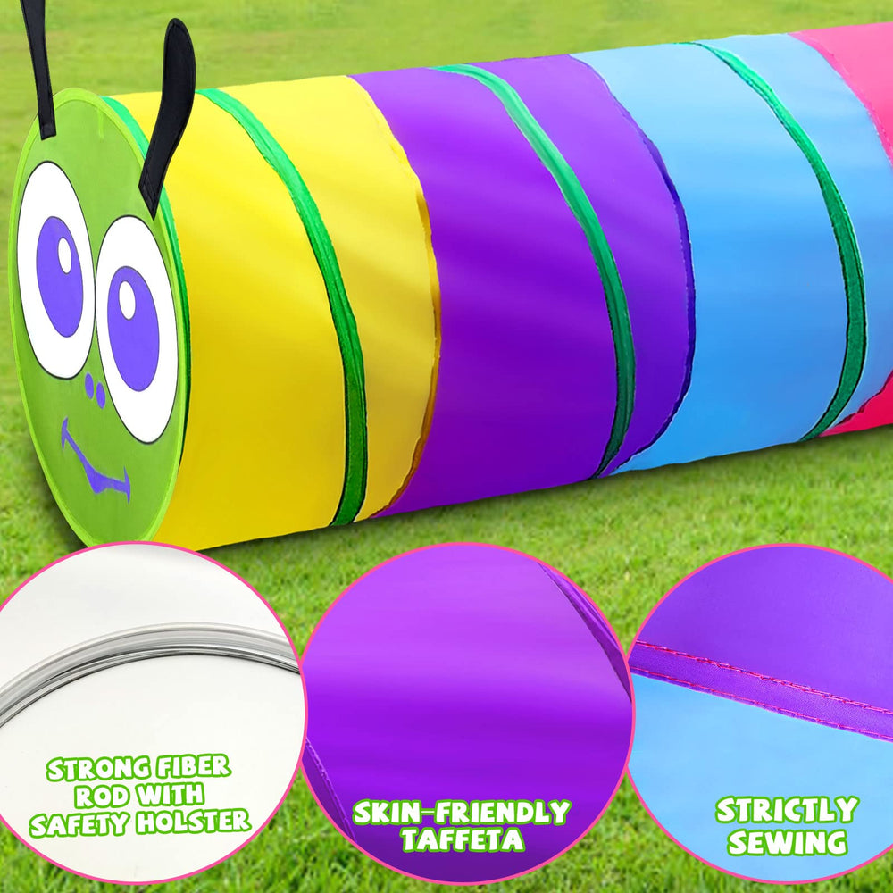 TIKTENT safety design with soft fabric and enclosed frame.