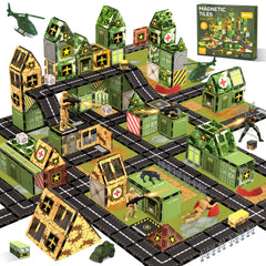 TikTiles military tile set main pack for imaginative building play