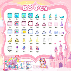 TikTiles premium ABS plastic with smooth edges keeps little builders safe.