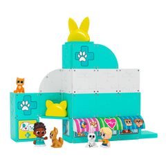 Tile Town Pet Vet set packaging showcases magnetic tiles for imaginative vet play.