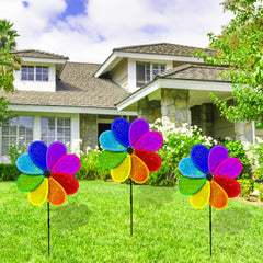 Timecity bird deterrent pinwheel helps keep birds away from greens.
