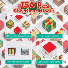 Timetome gift box magnetic block enhances color matching and pattern practice.