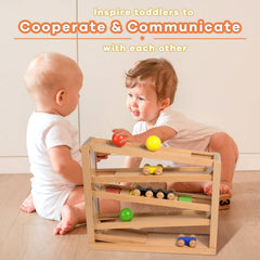 Timfuis wooden frame durability emphasizes lasting toddler toy
