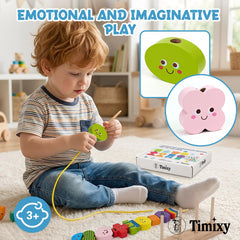 Timixy patterns-sequencing cards guide logical thinking through play.