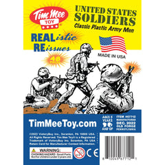Tim Mee Toy white officer with binoculars figure for role play.