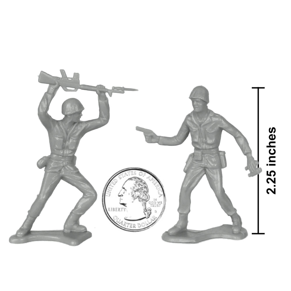 TimMee gray minesweeper figure, a detailed toy soldier for strategic battles and storytelling.