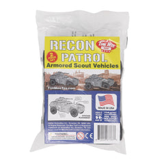 Tim Mee Toy Recon Patrol armored car gray detailing supports smooth rolling