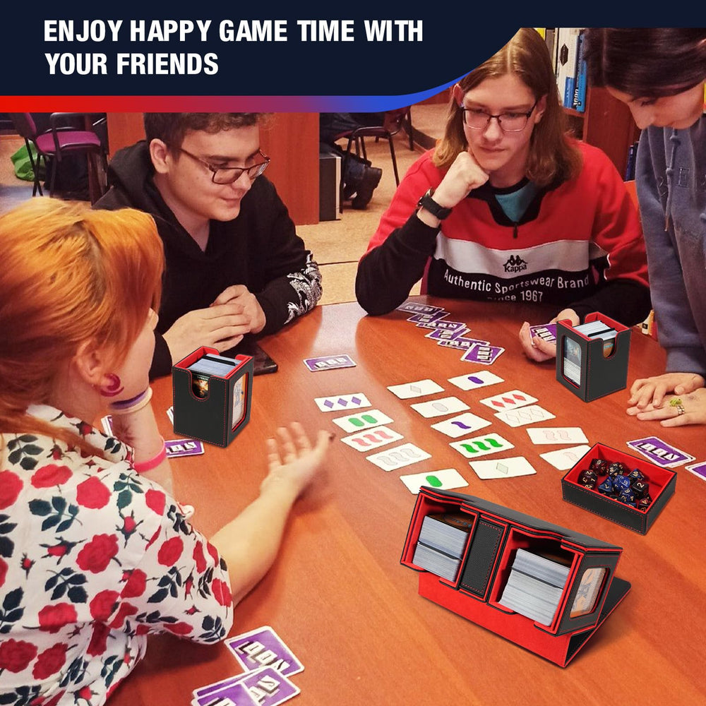 TiMOVO MTG deck box compatible with Magic Yu-Gi-Oh and more