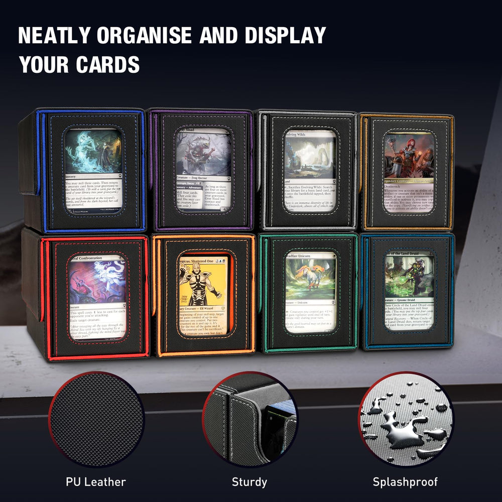 TiMOVO MTG deck box includes four dividers for easy sorting