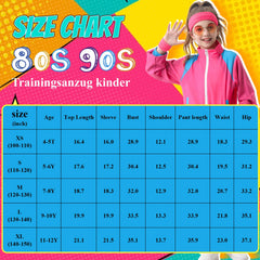 TIMSOPHIA 80s tracksuit kid wristbands absorb sweat during performances
