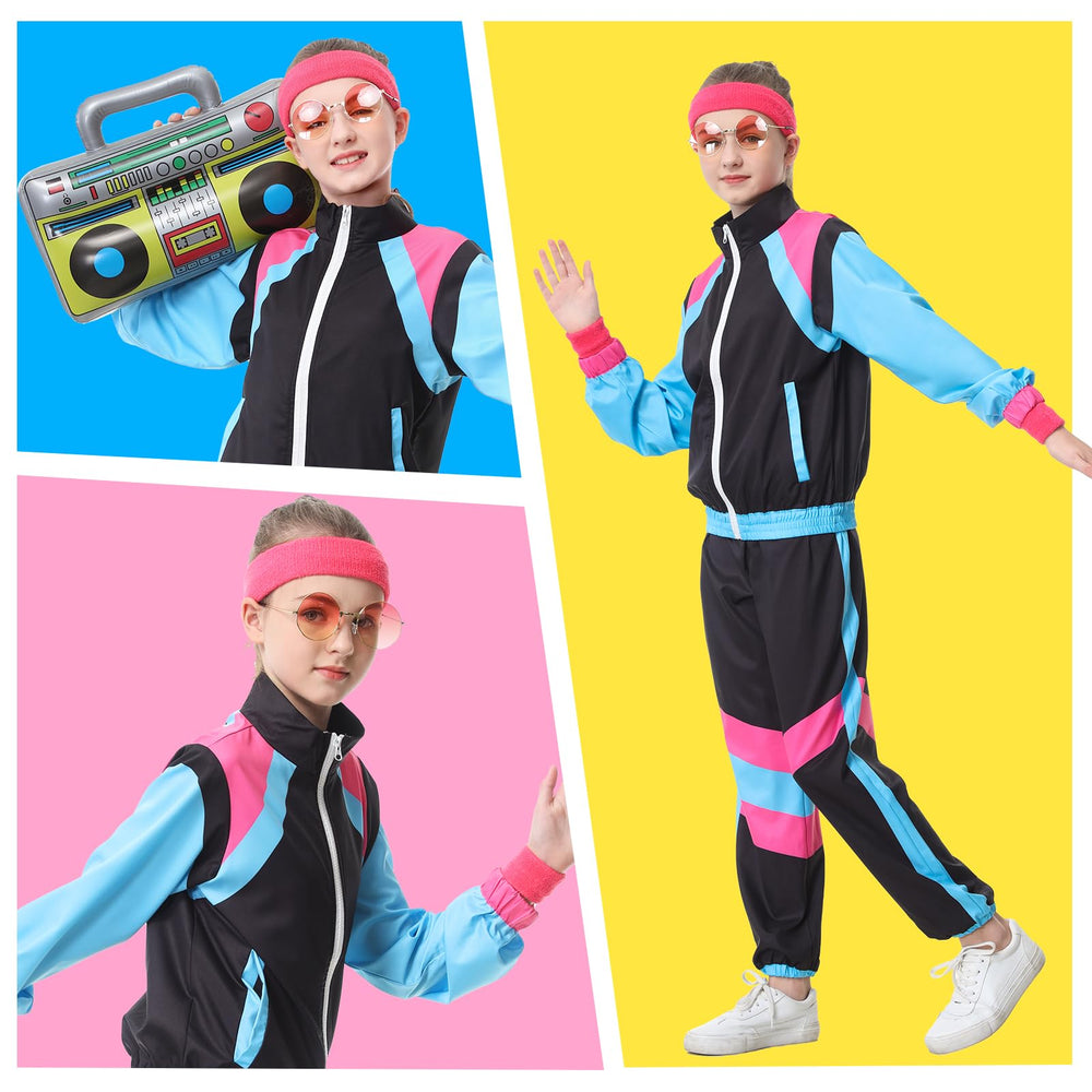 TIMSOPHIA retro party look featuring a kid-friendly outfit for themed events.