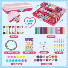 TingingYuli thread bundles and beads organized for mess-free crafting.