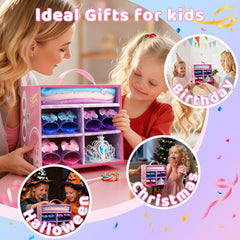 Tinkkorz Princess storage box keeps accessories organized after play