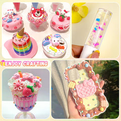 TINKRSTUFF nail art sprinkles pack versatile decorations for DIY projects
