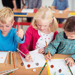 Tinlade ball erasers design; round, colorful, and practical for desks