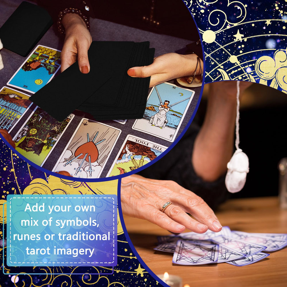 Tinlade blank tarot cards rounded corners offer a refined, durable DIY deck.