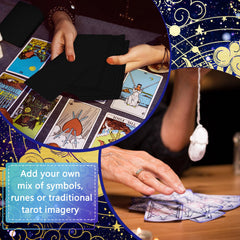 Tinlade blank tarot cards rounded corners offer a refined, durable DIY deck.