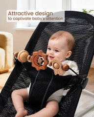 Durable, smooth finished wood designed for gentle spins and grabbing