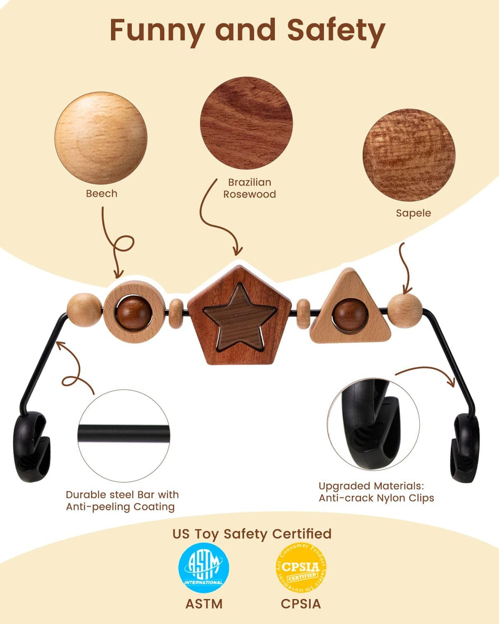 TinlyFinly rotatable geometric shapes promote gentle tracking during play