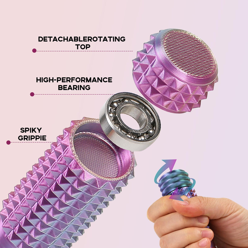 Tino haja Little Ouchies spikes detail highlights controlled sensation during breaks.